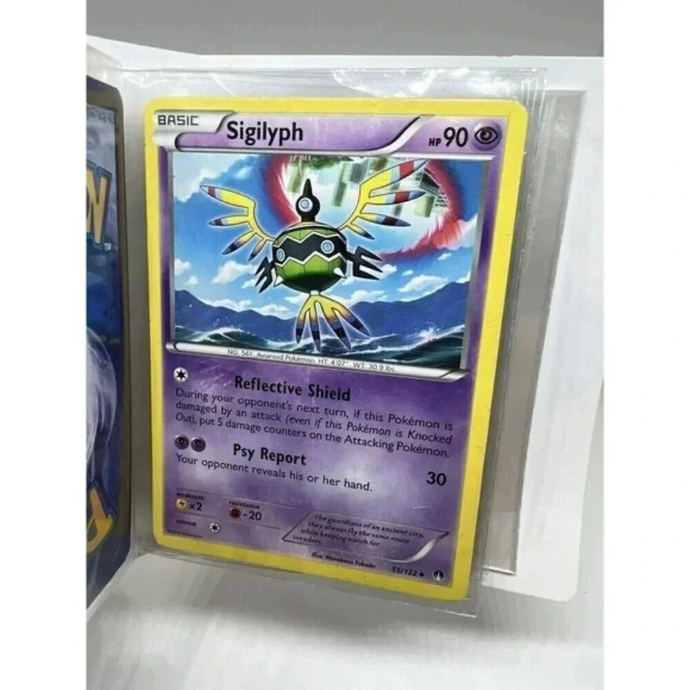 2016 Pokemon TCG: XY-Steam Siege Mini Collector's Album with Mix Lot Of 17 Cards